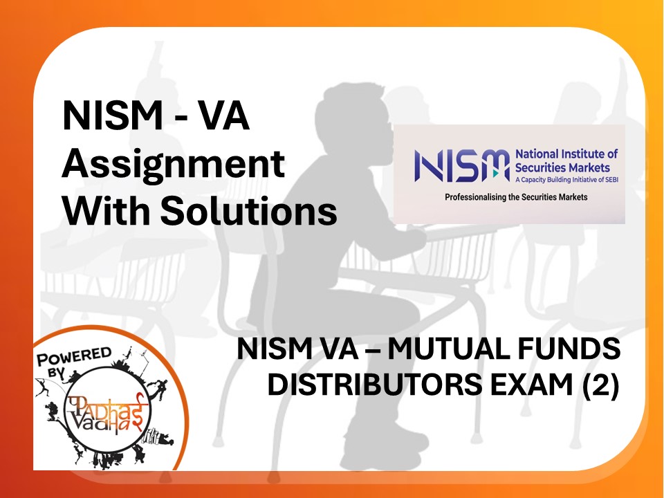 Mutual Fund Distributor exam (2)