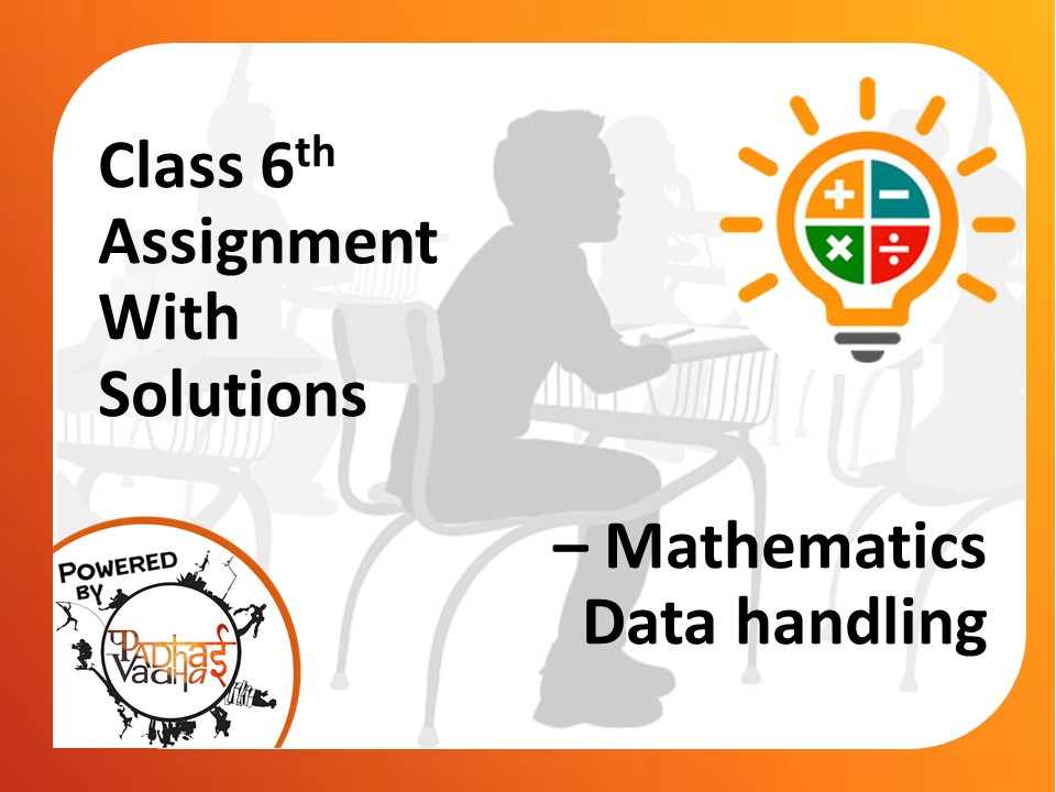 Class 6th Maths - Data handling