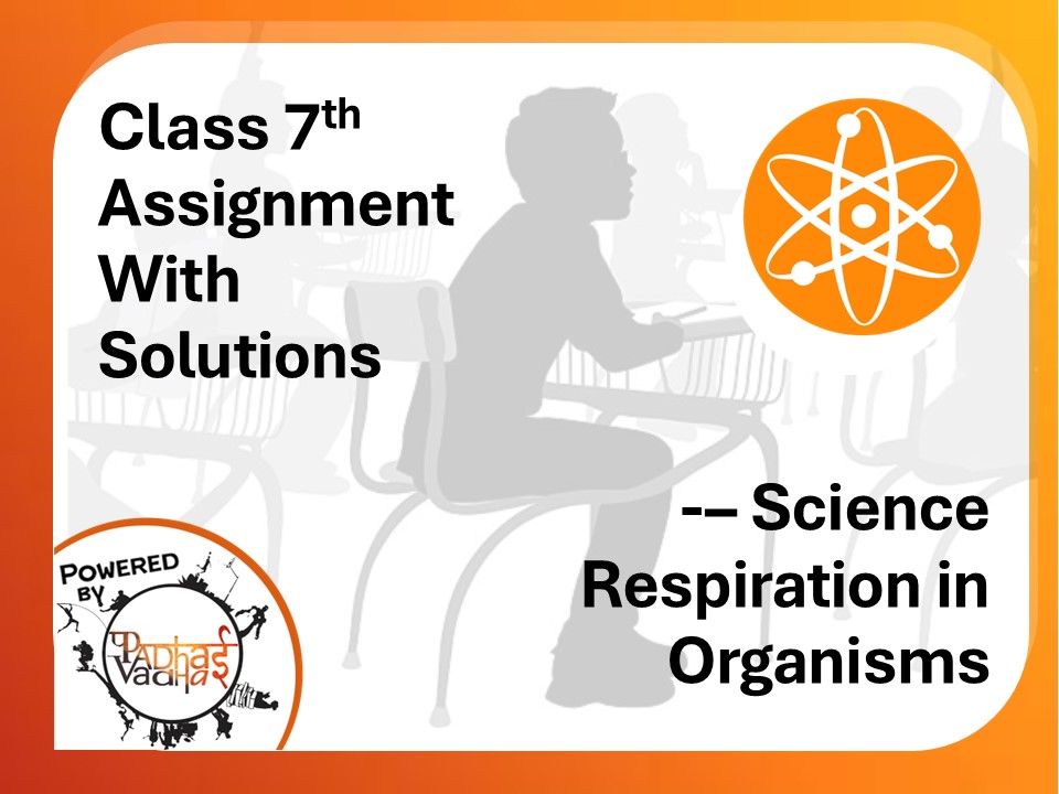 Class 7th Respiration in Organisms