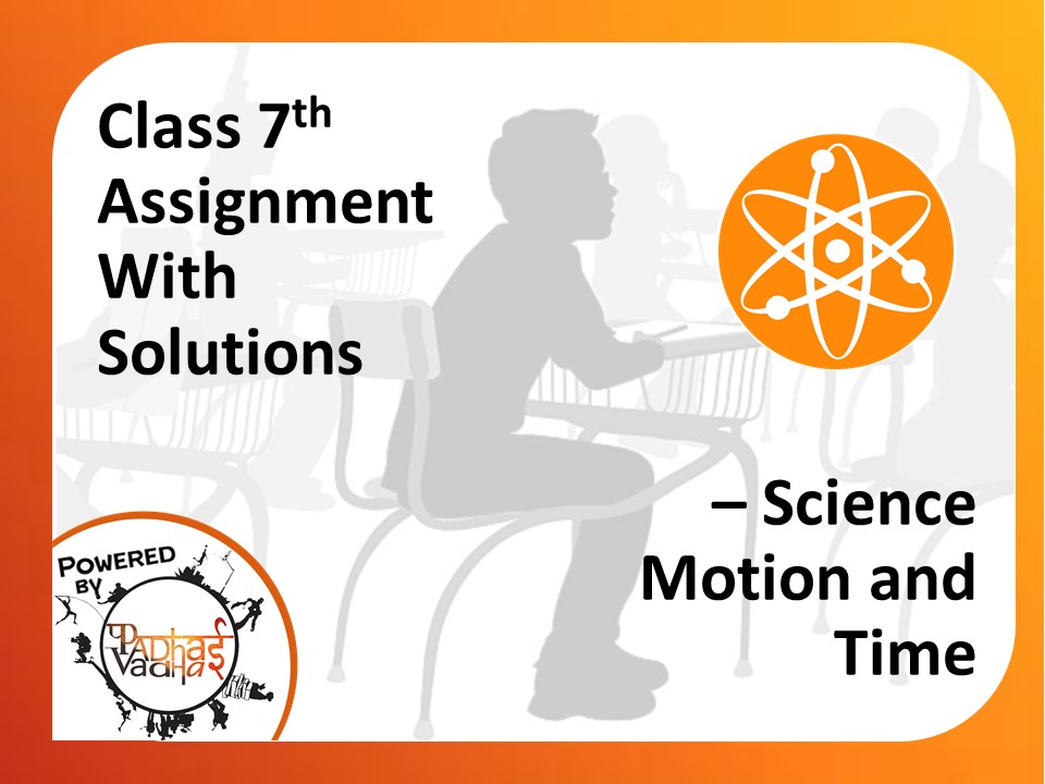 Class 7th Motion and time